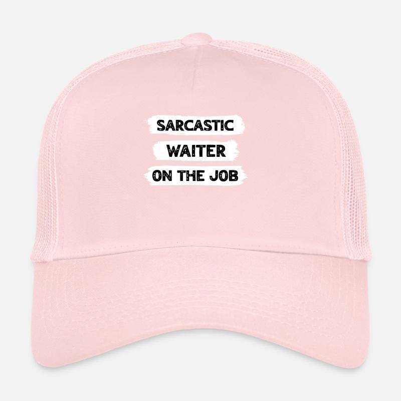 Sarcasme Serveur Casquette trucker 