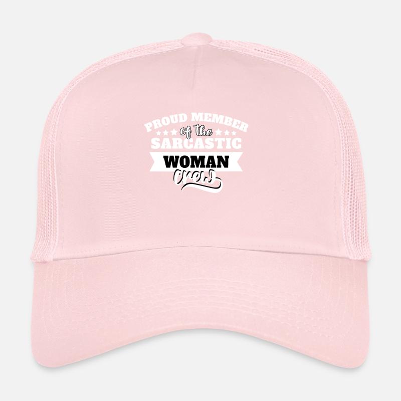 Mme Sarcasme Casquette trucker 