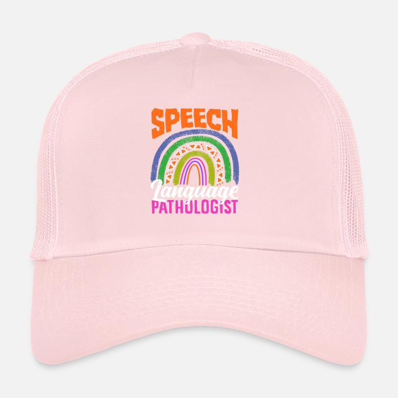Speech Language Pathologist Regenbogen Trucker Cap