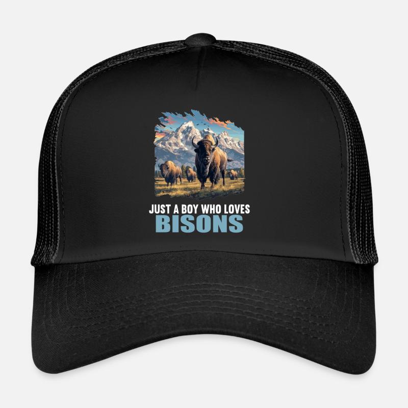 Bisons Bison Casquette trucker 