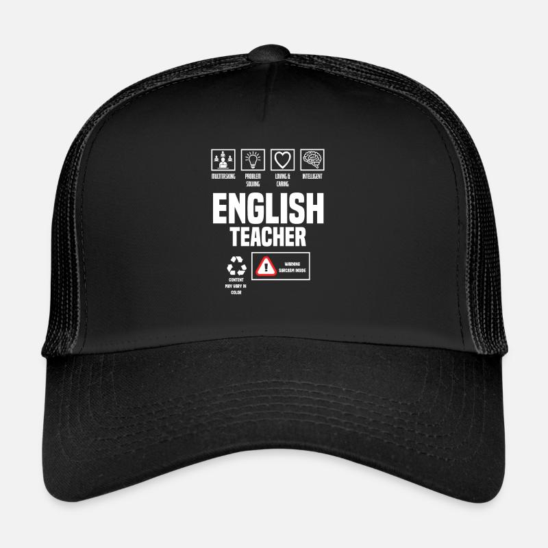 Lustiges Lehrer Lehrerinnen Geschenk Trucker Cap