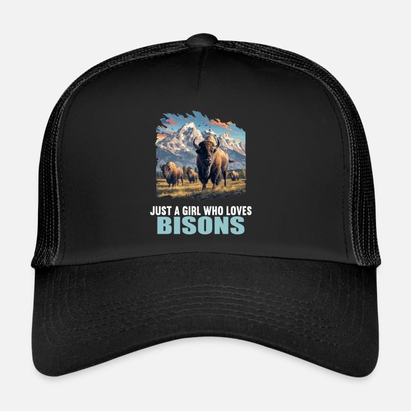 Bisons Bison Casquette trucker 