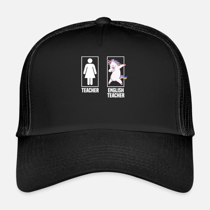 Drôle de professeur Cadeau d’enseignant Casquette trucker 