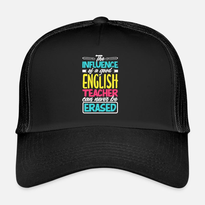 Drôle de professeur Cadeau d’enseignant Casquette trucker 