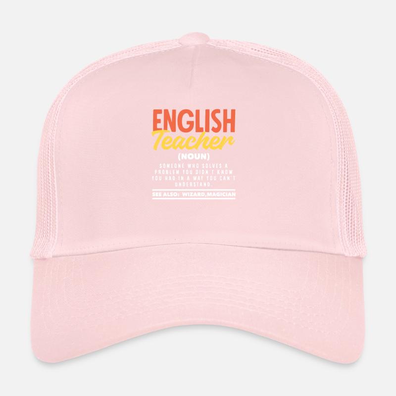Drôle de professeur Cadeau d’enseignant Casquette trucker 