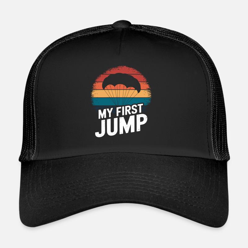 Mon premier saut en parachute Casquette trucker 