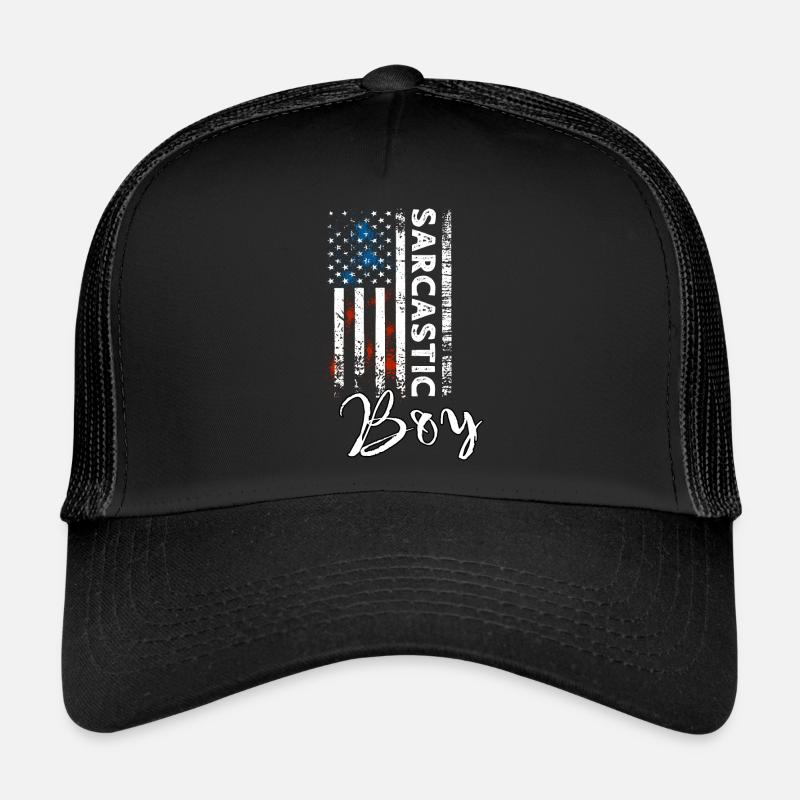 Garçon sarcastique Casquette trucker 