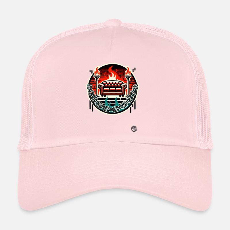 Le canapé Casquette trucker 