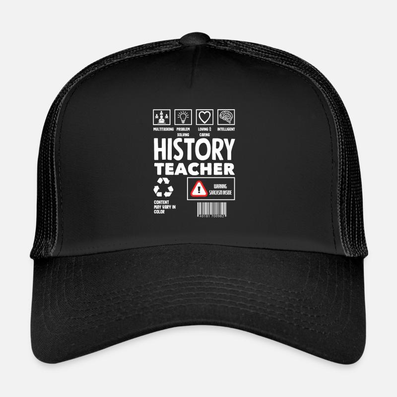Drôle de professeur Cadeau d’enseignant Casquette trucker 