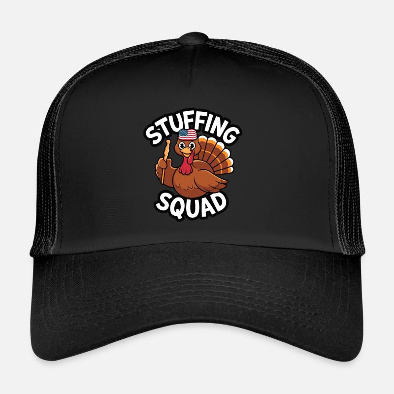 Dinde drôle de Thanksgiving Casquette trucker 