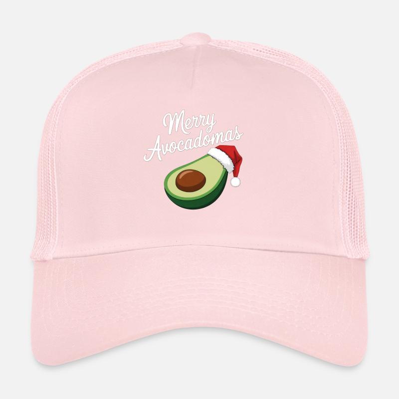 Merry Avocadomas - Funny Avocado Trucker Cap