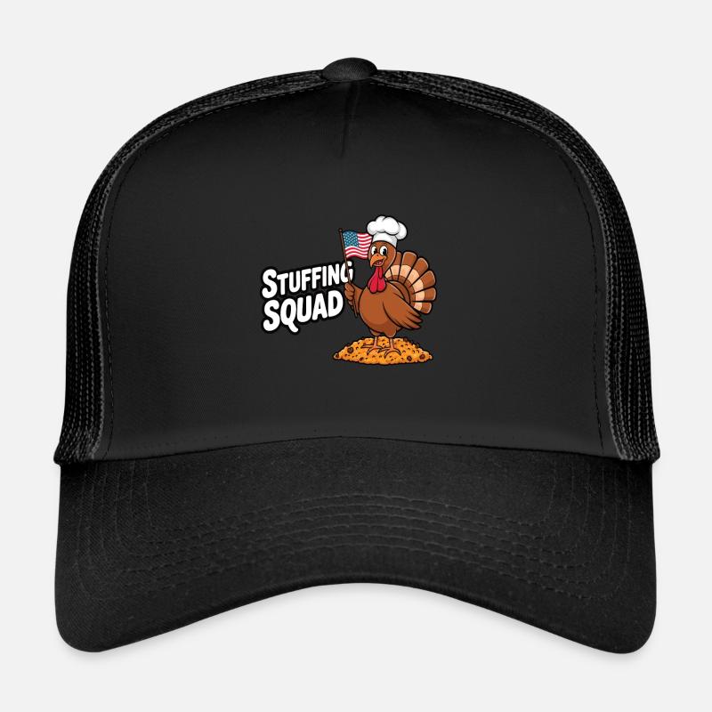 Dinde drôle de Thanksgiving Casquette trucker 