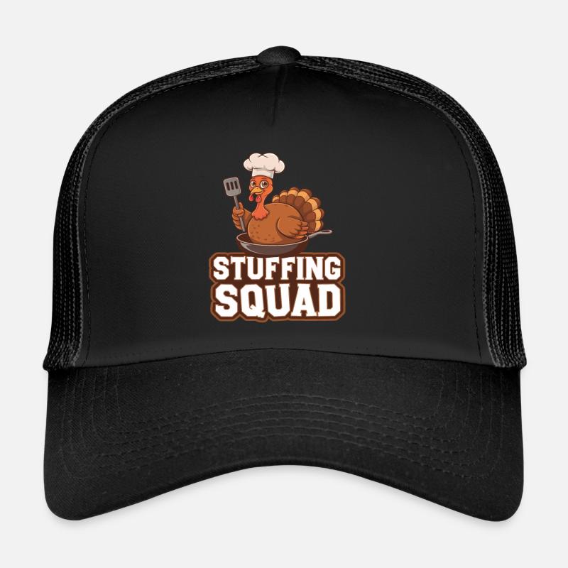 Dinde drôle de Thanksgiving Casquette trucker 