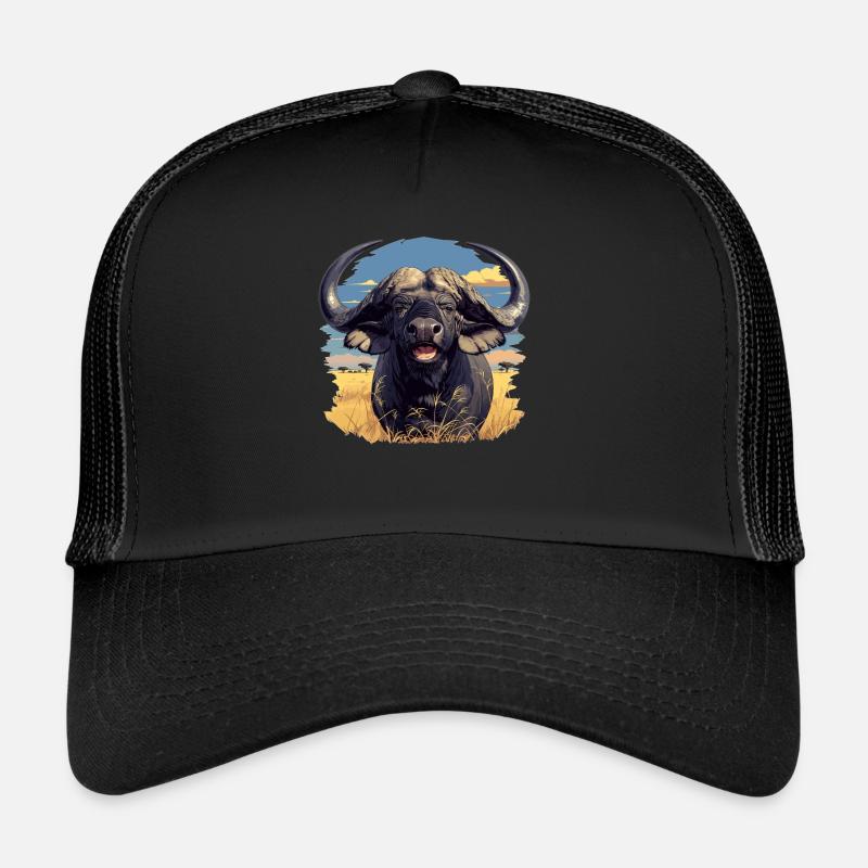 Buffles Buffalo Büffel Casquette trucker 