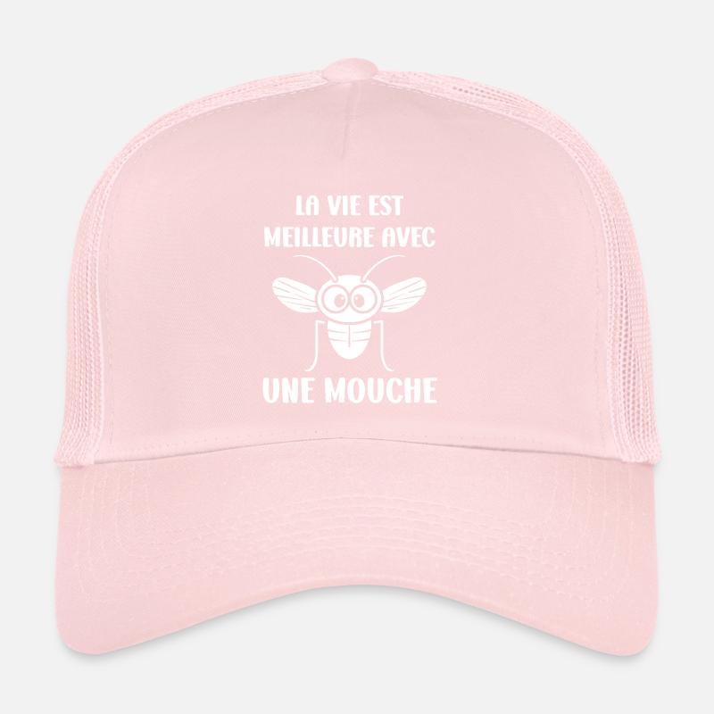 Insecte Citation humour mouche Casquette trucker 