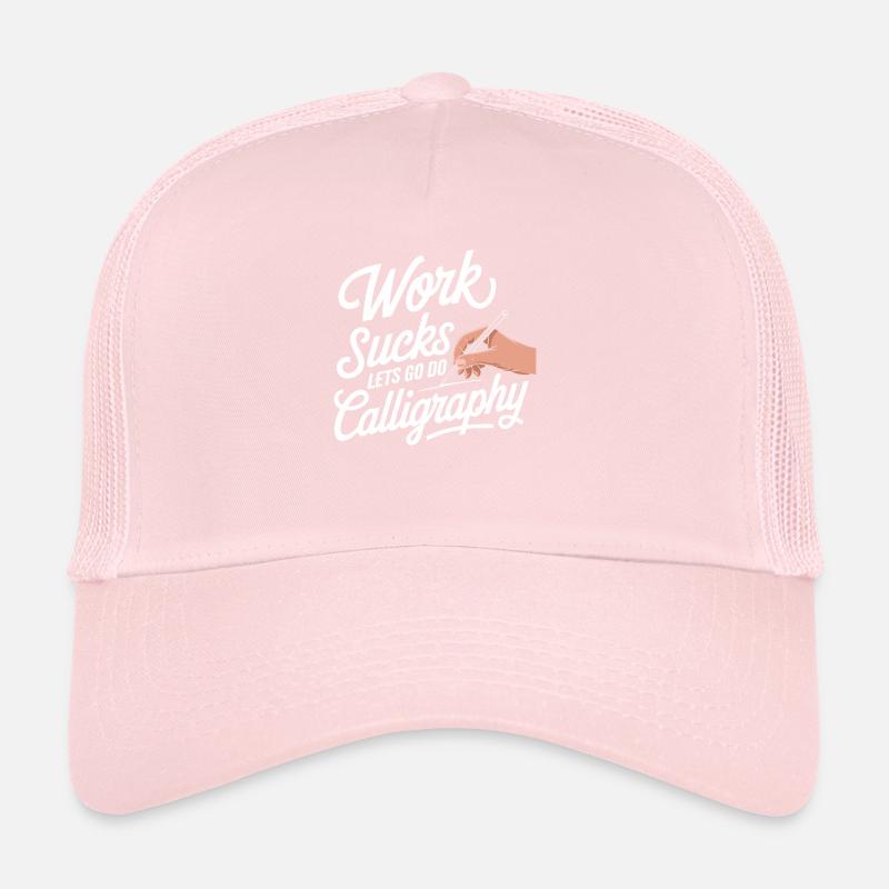 Calligraphy Trucker Cap
