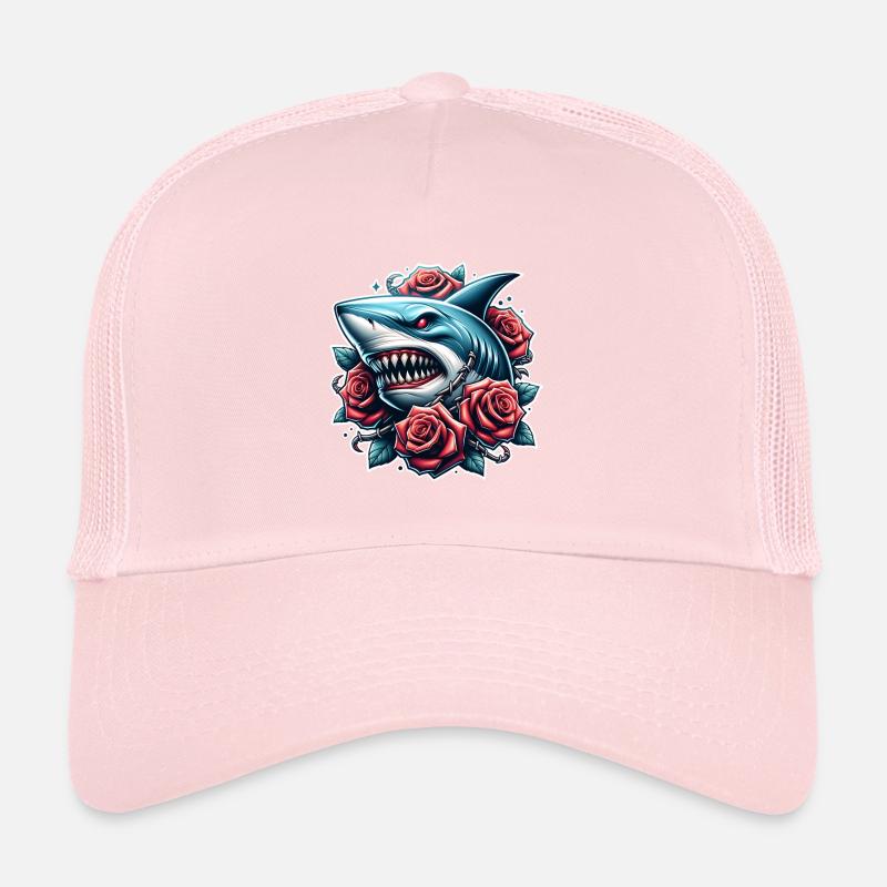 Roses de requin Casquette trucker 