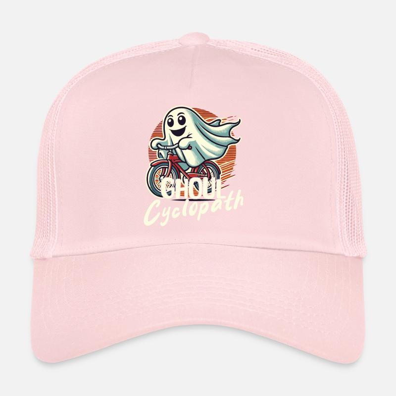 Cyclisme Ghost Ghoul Cyclopathe Casquette trucker 