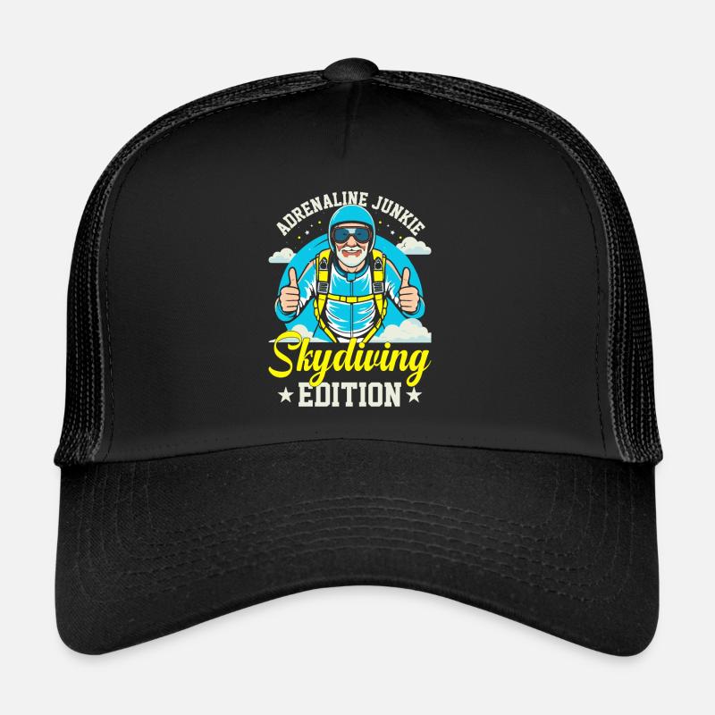 Adrenaline junkie: skydiving edition Trucker Cap