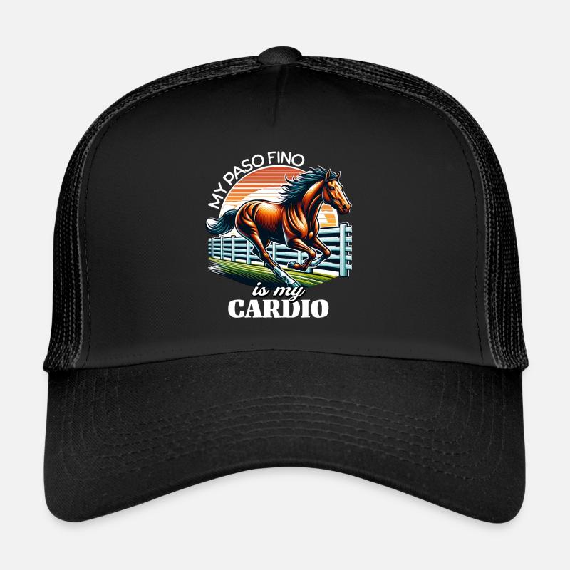 Cheval Paso Fino Casquette trucker 