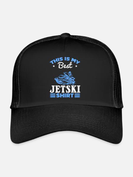 C’est mon meilleur t-shirt Jetski Jetski Driver Jetski - Casquette trucker  - noir/noir - Devant