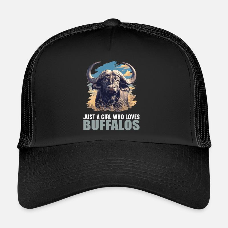 Buffles Buffalo Büffel Casquette trucker 