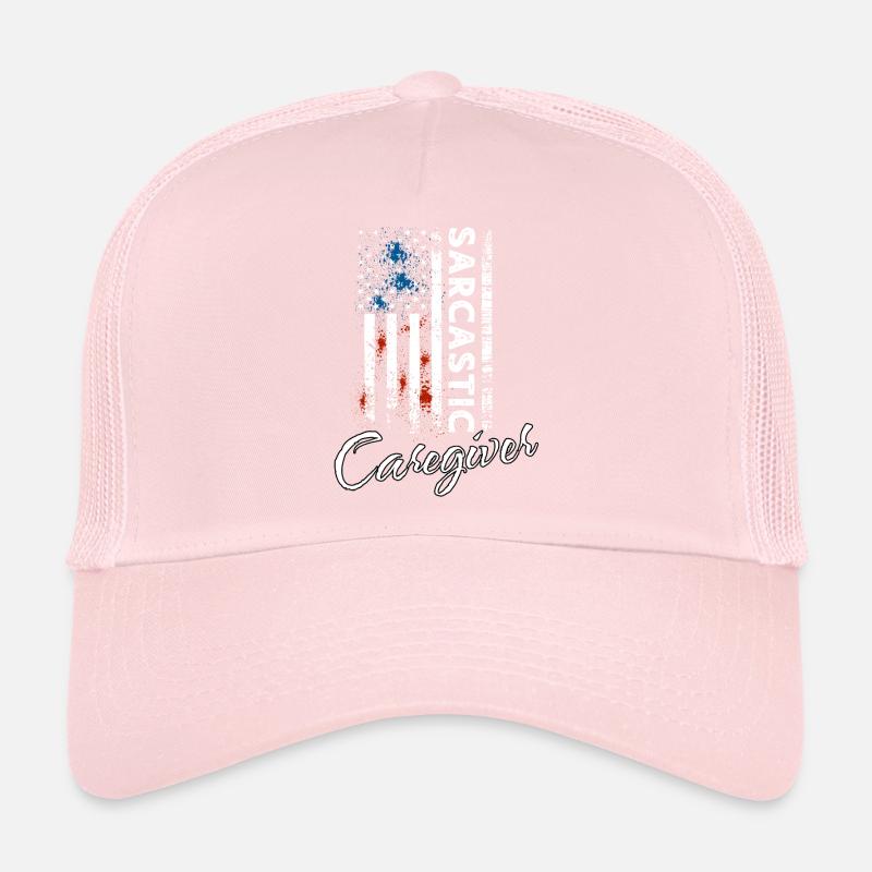 Sarcastic Caregiver Trucker Cap