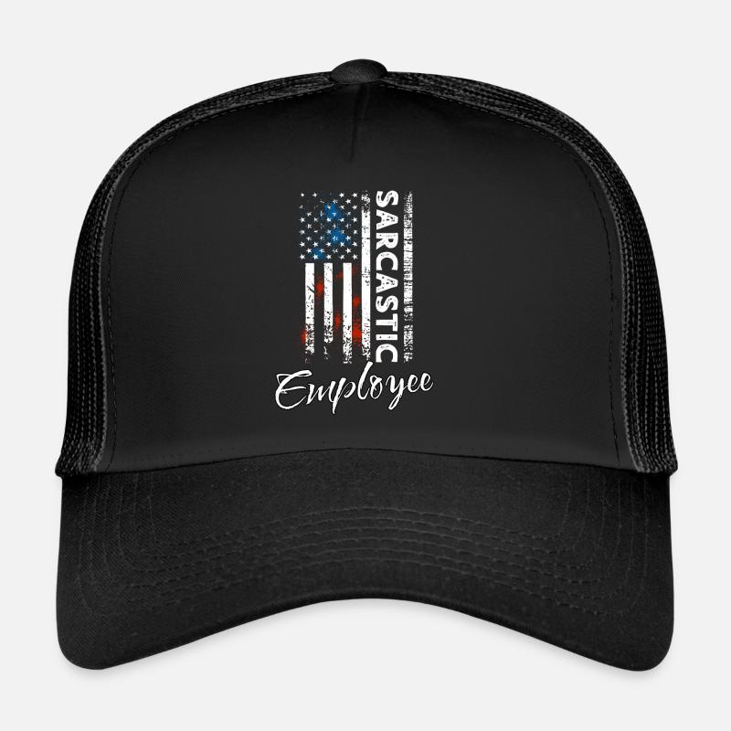 Employé sarcastique Casquette trucker 