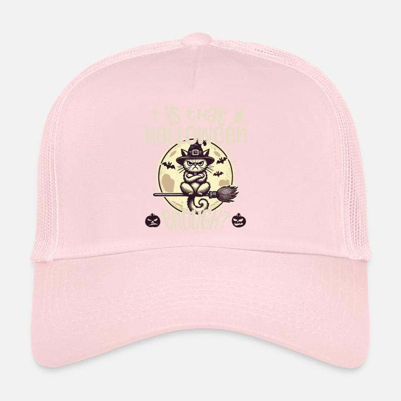 Halloween suffit-il chat sorcière Casquette trucker 