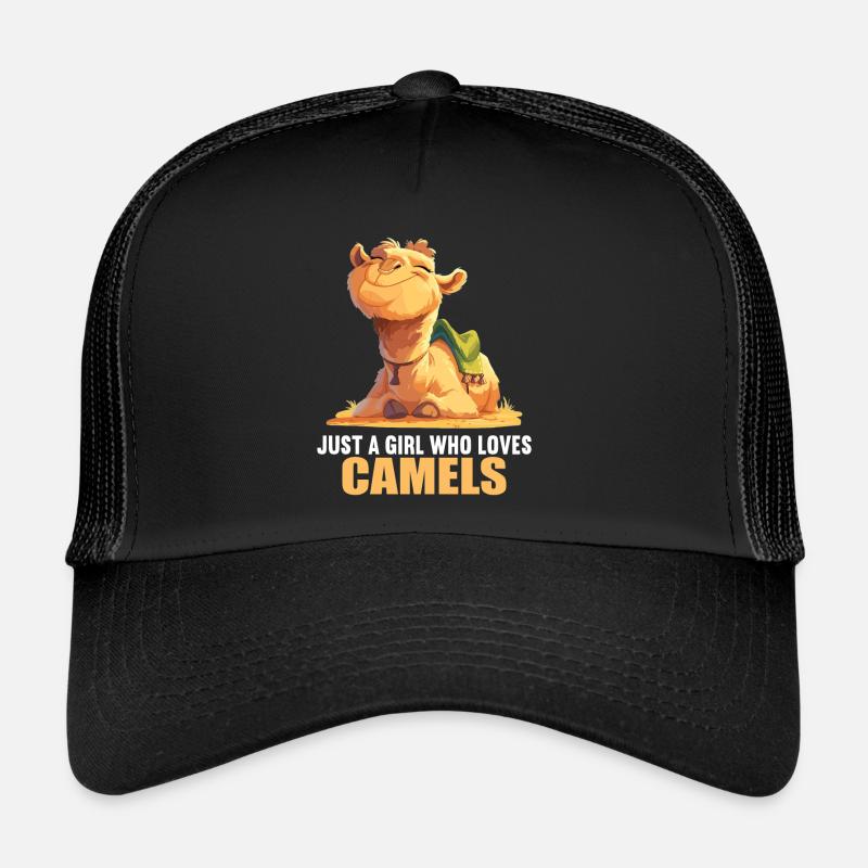 Camel Kamele Kamel - Trucker Cap - Schwarz/Schwarz