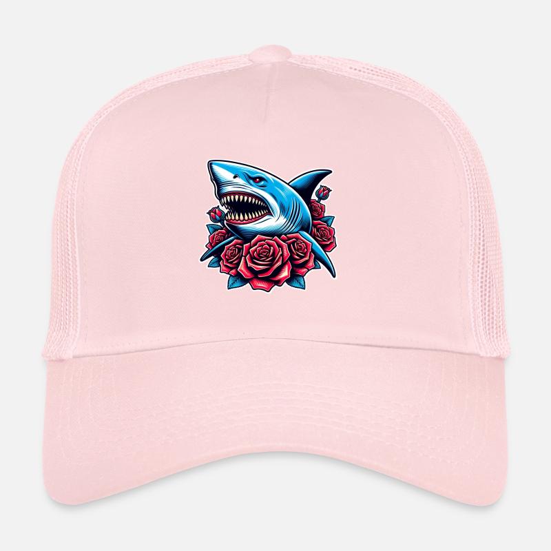 Roses de requin Casquette trucker 