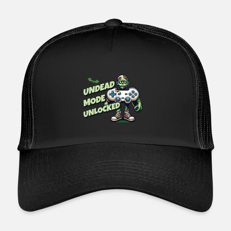 Zombie Gaming Controller: Undead Mode Trucker Cap