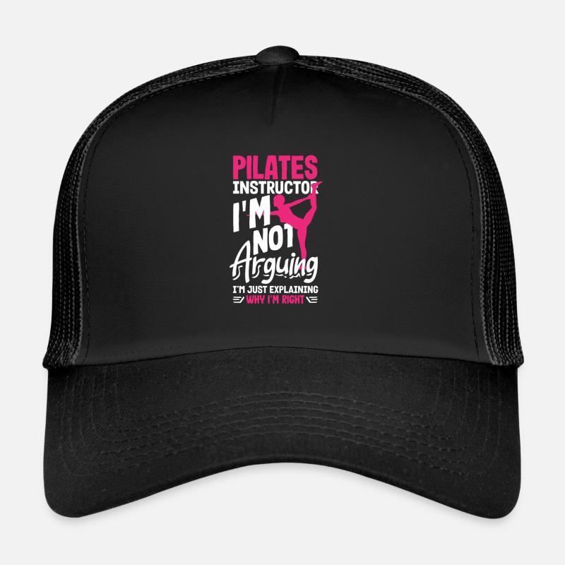 Instructeur de Pilates J’explique pourquoi je le fais bien Casquette trucker 