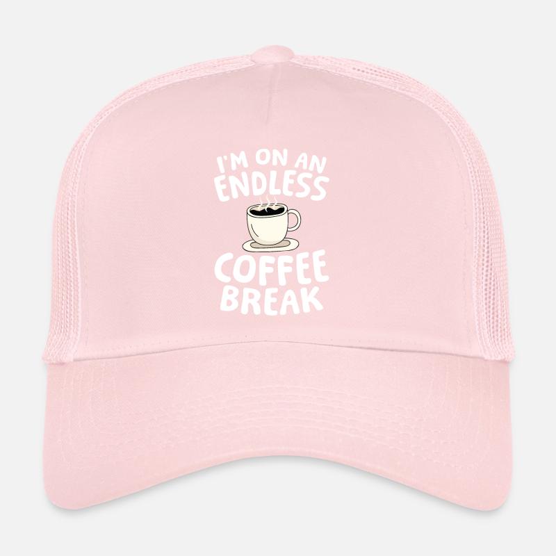 Rente Ruhestand I'm On An Endless Coffee Break Trucker Cap