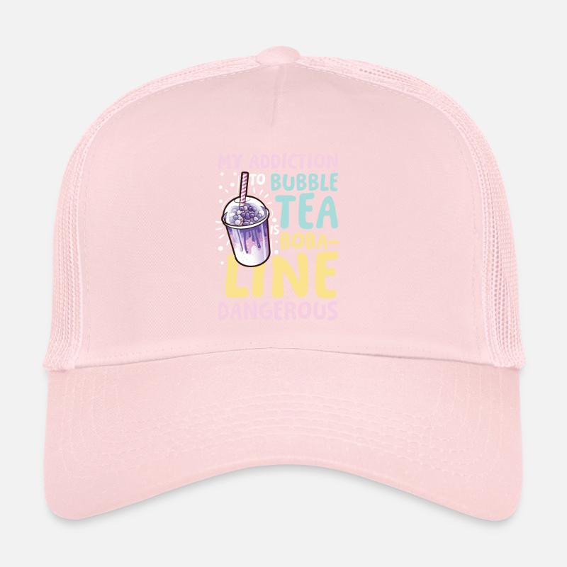 Lustiger Bubble Tea Spruch für einen Bubble Tea Trucker Cap