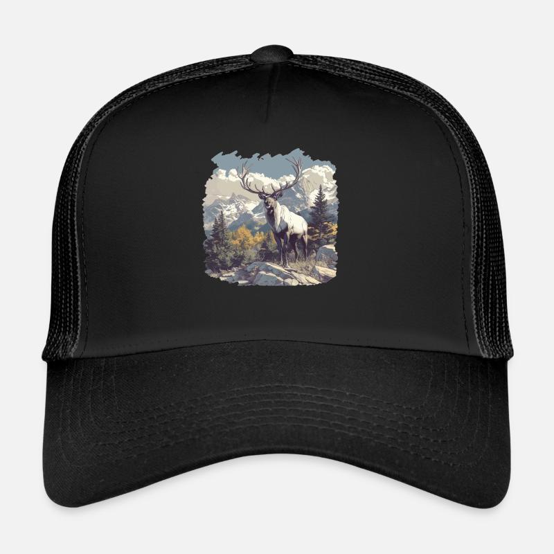 Caribou Karibus Karibu Casquette trucker 