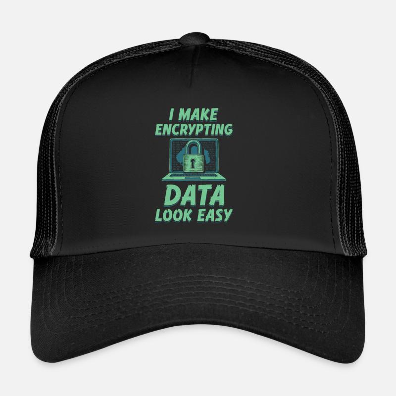Cryptographer Trucker Cap