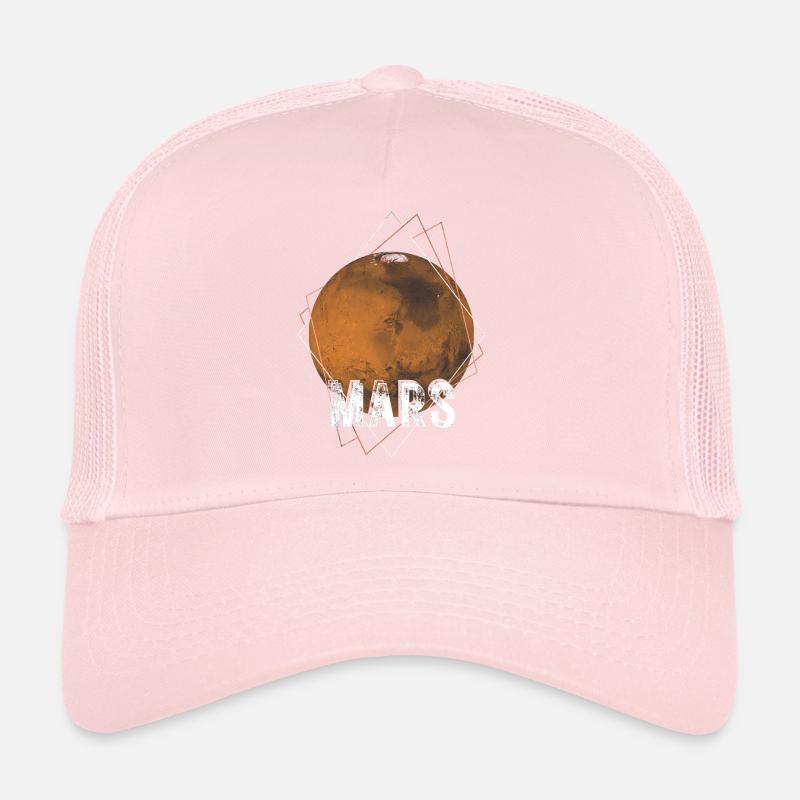 Mars Planet Trucker Cap