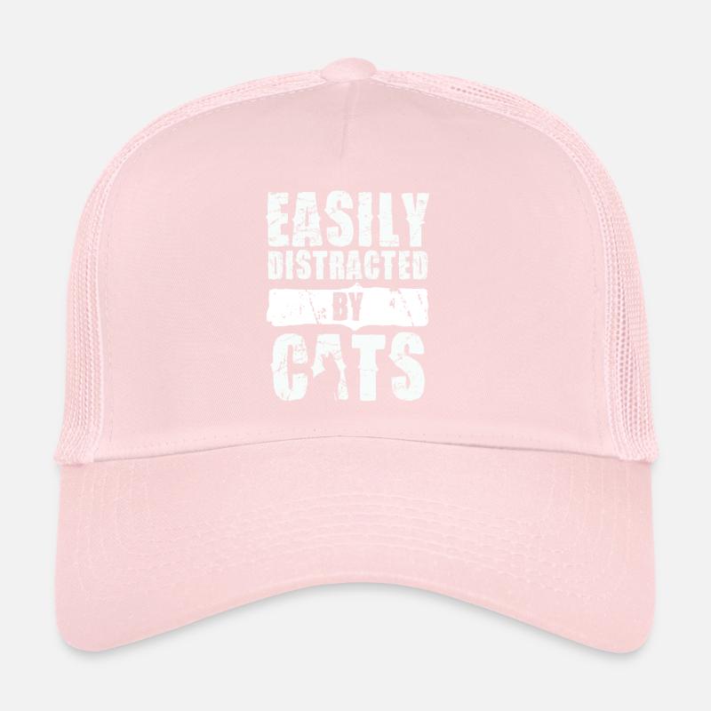 Leicht Ablenkbar Durch Katzen Trucker Cap