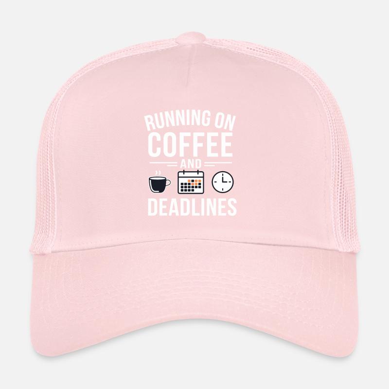 Date limite pour le café au bureau Casquette trucker 
