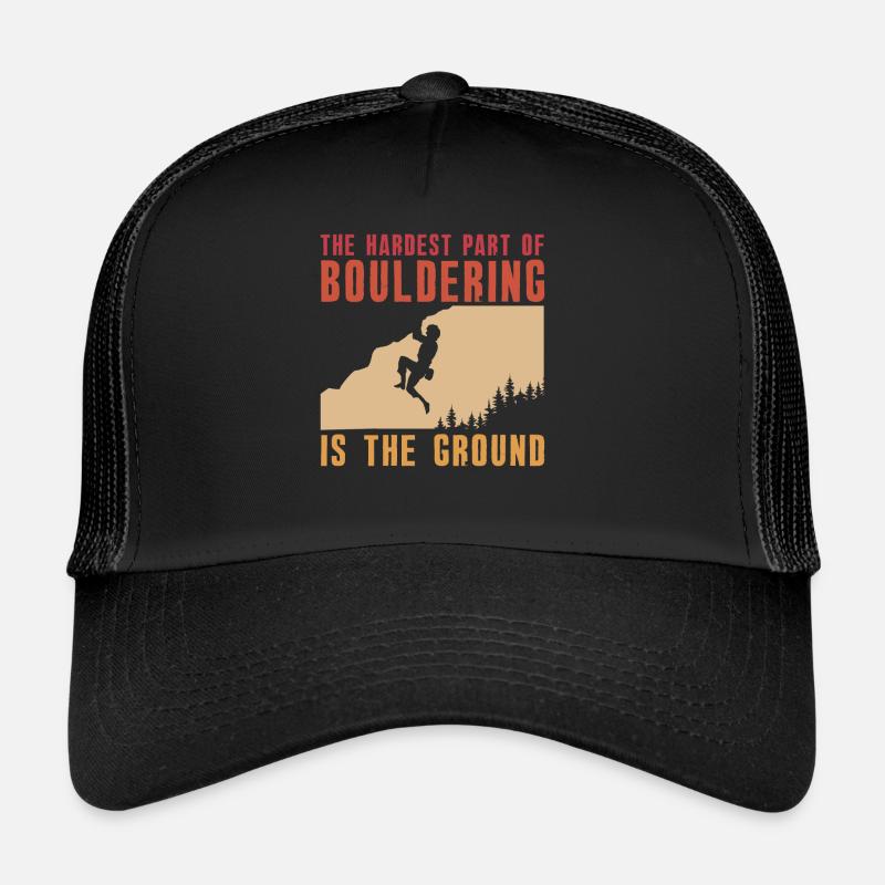 Bouldering Boulderer Bouldering Trucker Cap