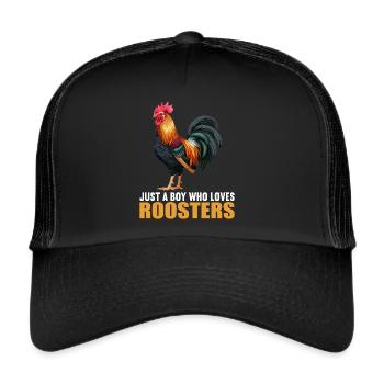 Coq Coqs Coq - Casquette trucker  - noir/noir - Devant