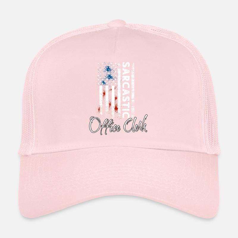 Employé de bureau sarcastique Casquette trucker 