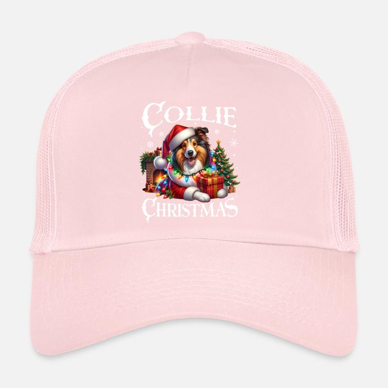 Collie Weihnachten Trucker Cap