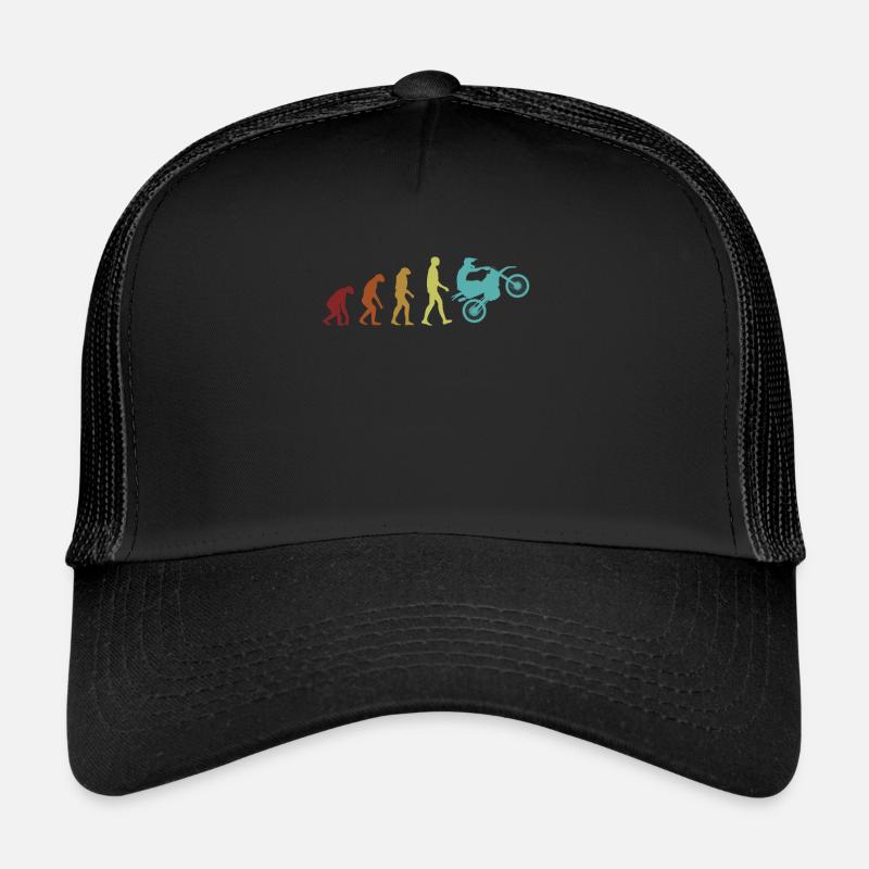 Motocross Evolution Supermoto Course de motos Casquette trucker 