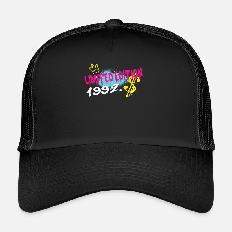 Edition Limitée 1992 Anniversaire 1992 Naissance Casquette trucker 