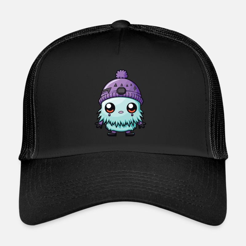 Eskimo Erkältung Comic Winter Trucker Cap
