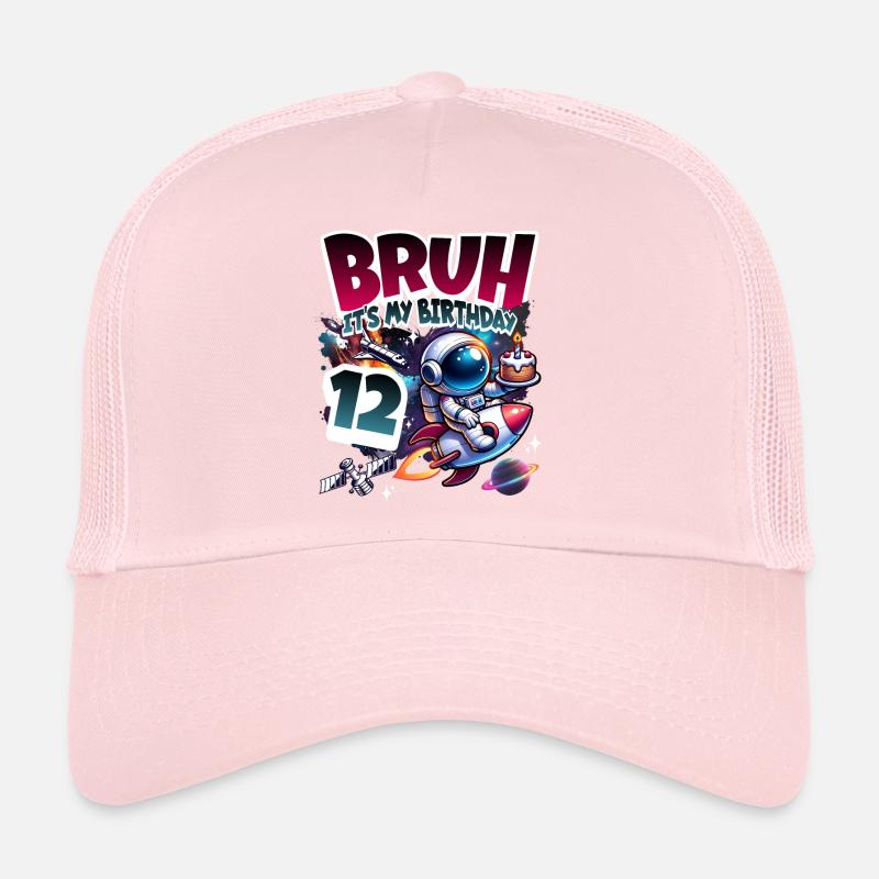 Astronaute 12e anniversaire Espace Casquette trucker 