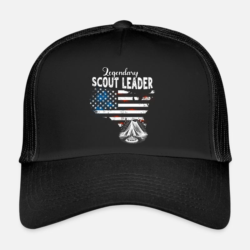 Scout Leader US - Trucker Cap - black/black