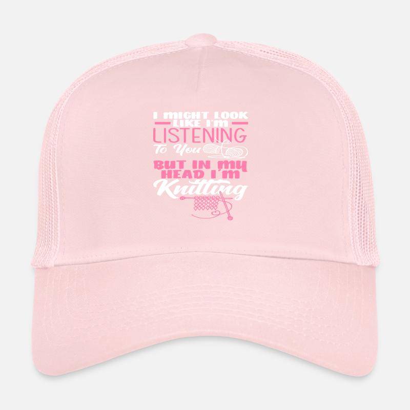 Thoughts while knitting Trucker Cap